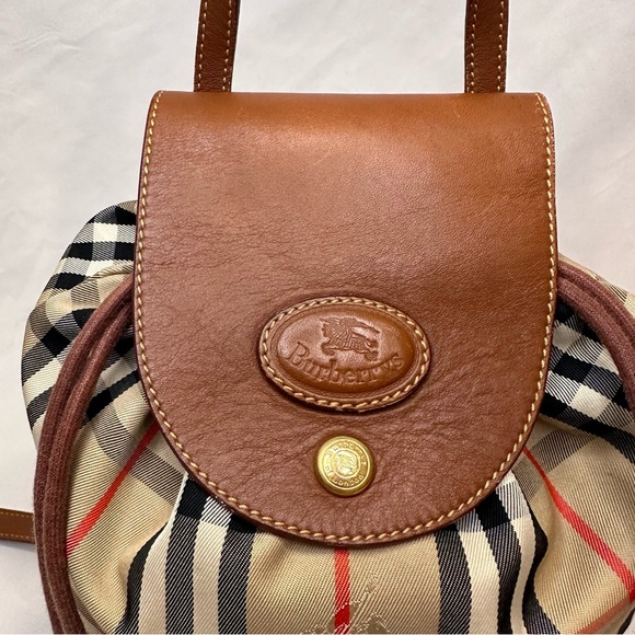 Authentic Burberry Nylon Drawstring Backpack - Picture 6 of 7